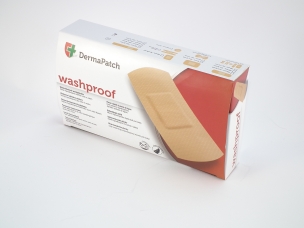 Washproof plasters